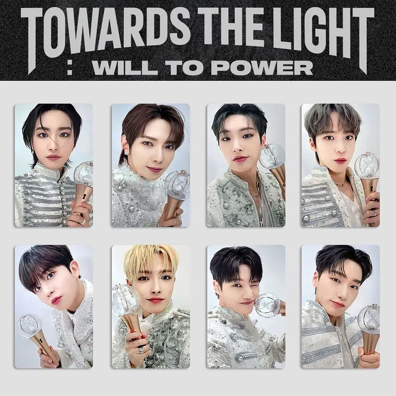 2024 Ateez World Tour Towards the Light Will to Power Lomo Card