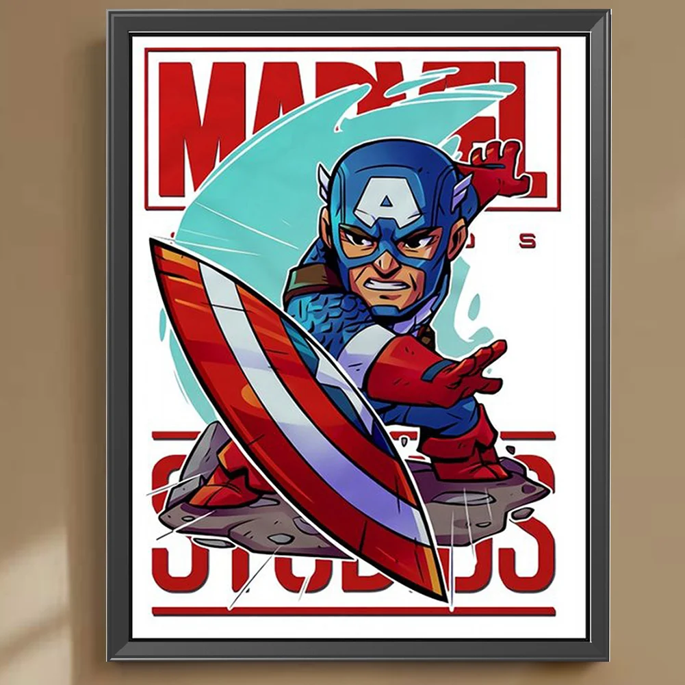 Full Square Diamond Painting 35*45cm - Superhero