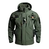💥 2025 Hot Sale! Tactical Soft Shell Jacket Waterproof Outdoor Plus Velvet Autumn and Winter Workwear Cycling Labor Protection Warm Jacket
