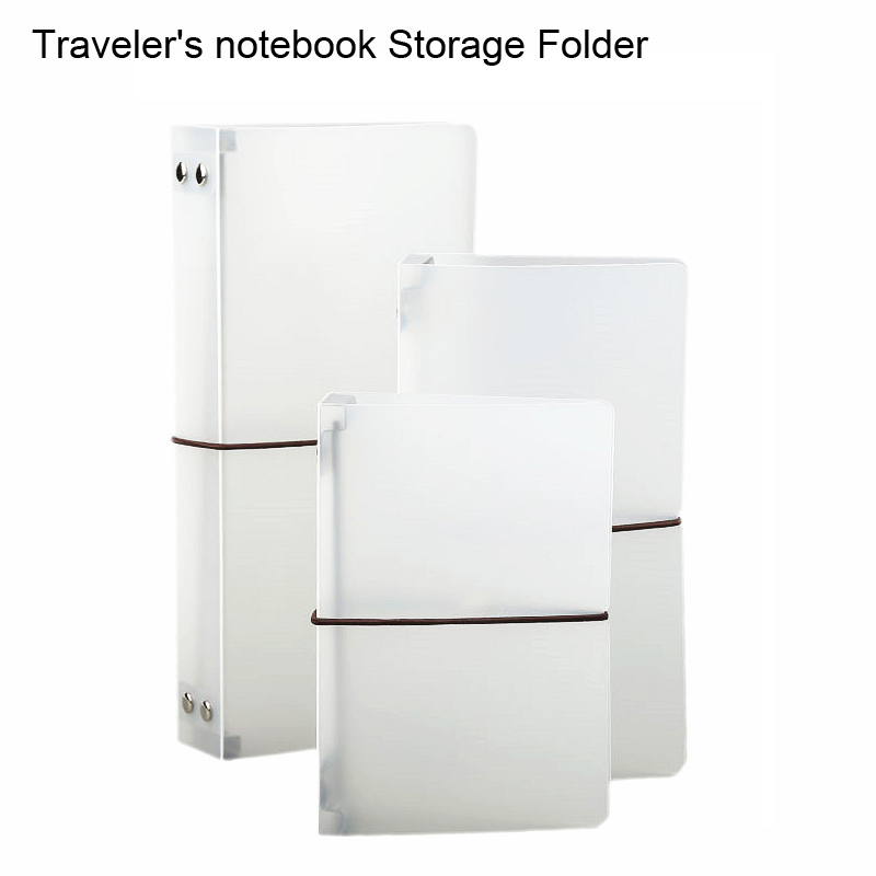 Traveler's notebook Folder for Midori Planner refill inner page filler papers Storage Folder office & school Supplies Stationery