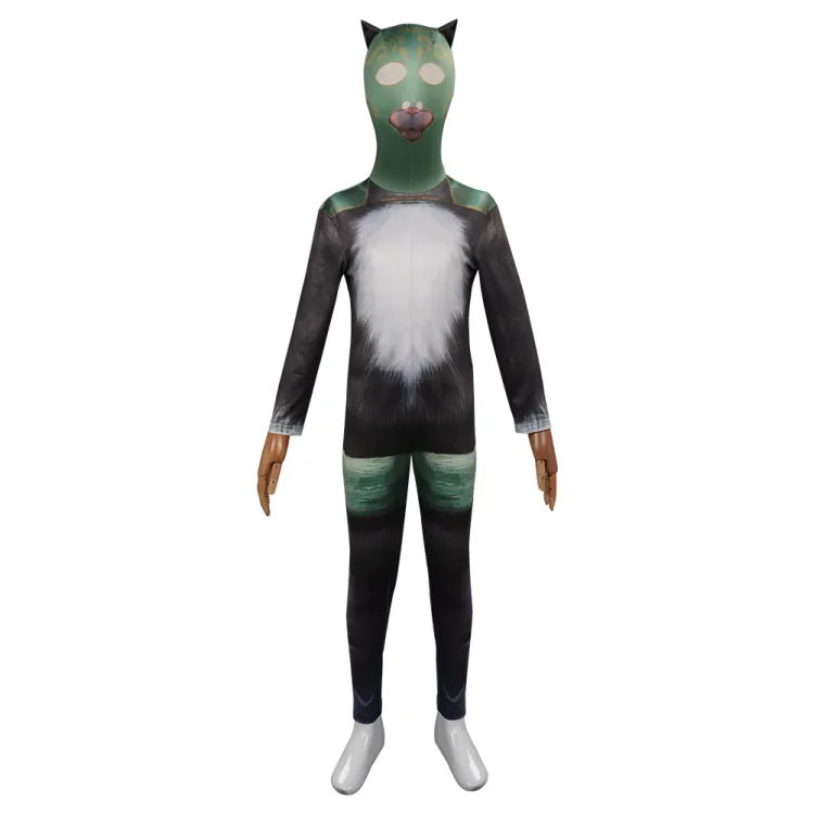 Kids Puss in Boots: The Last Wish Kitty Cosplay Costume Outfits Halloween Carnival Party Suit