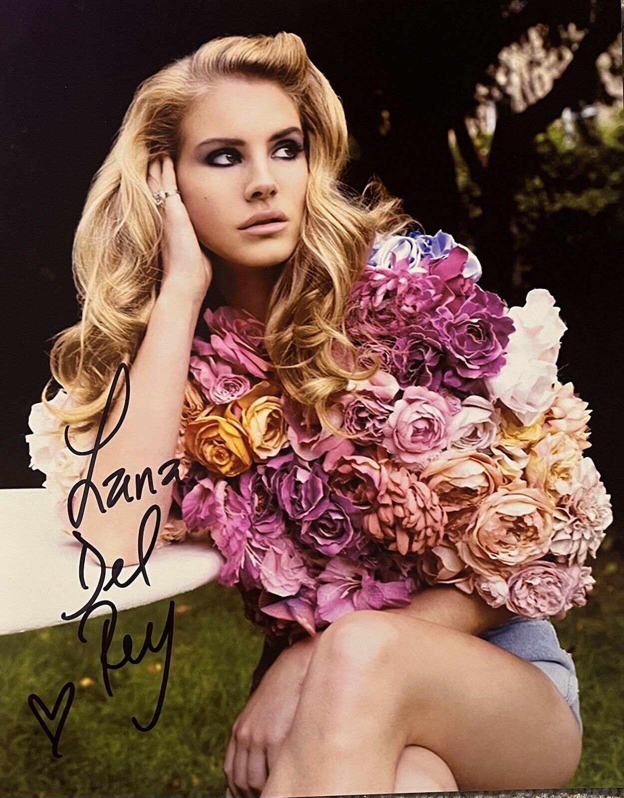 Lana Del Rey Signed Autographed 8x10 Photo Poster painting Sexy Last One