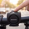 120dB Loud Bike Horn Waterproof Universal Mount Silicone Horns Type-C Rechargeable Adjustable Volume Settings Horn for Motorcycle Scooter Bicycle