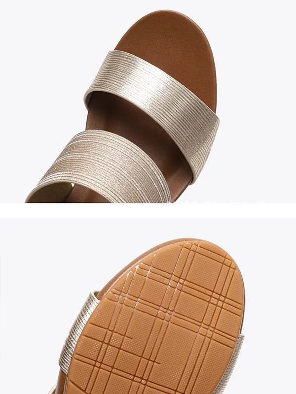 Fashion outer wear platform high heel slippers