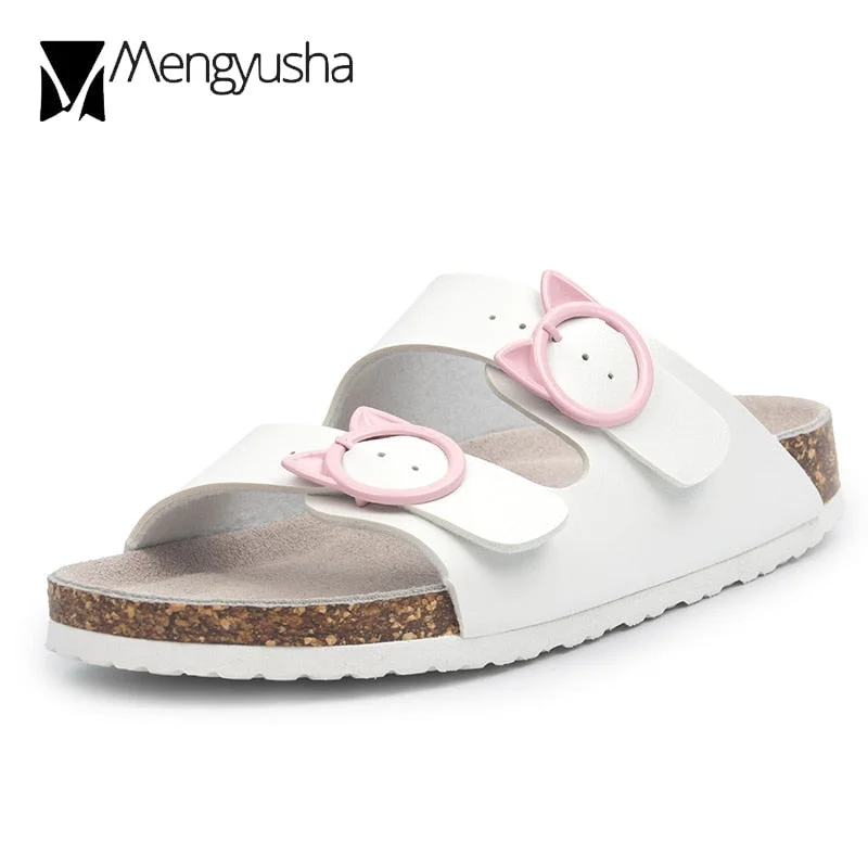 summer graffiti cork sandals women mixed color flip flops valentine shoes zapatos mujer sandalias beach slippers big size 45c463