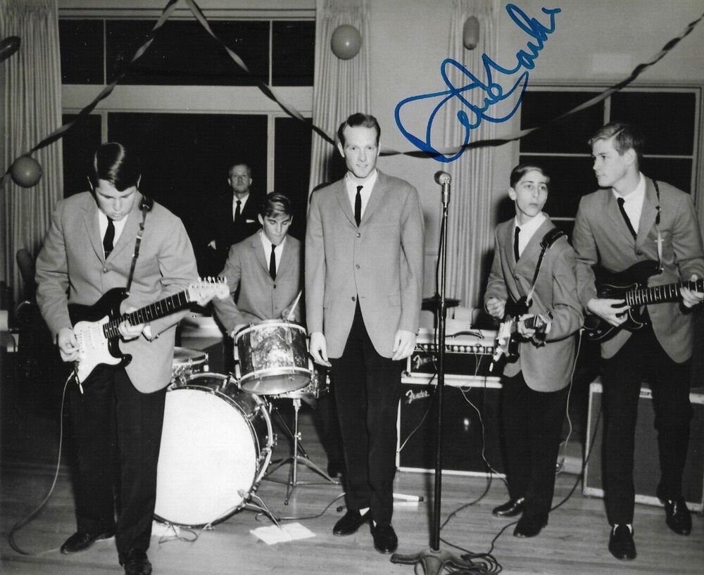 * DAVID MARKS * signed 8x10 Photo Poster painting * THE BEACH BOYS * * 9