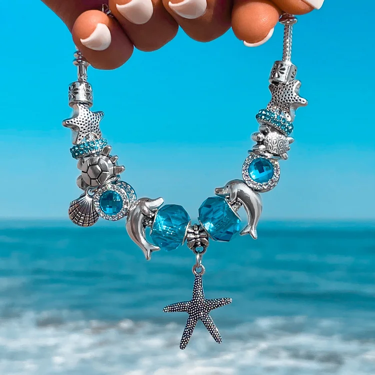 Starfish and Friends Charm Bracelet