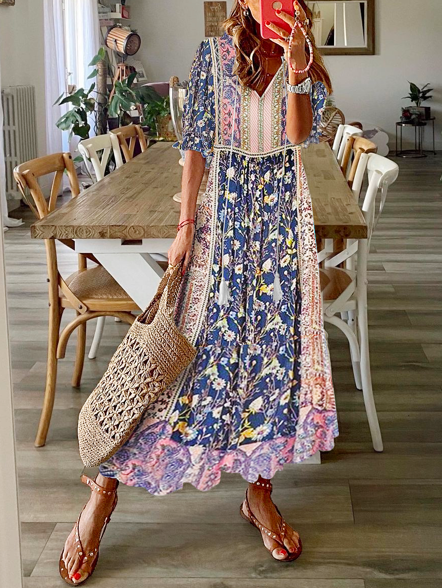 Vacation Ethnic Dresses