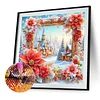 Christmas Snow Scene - Diamond Painting - Full Round Drill (Canvas|40*40cm)
