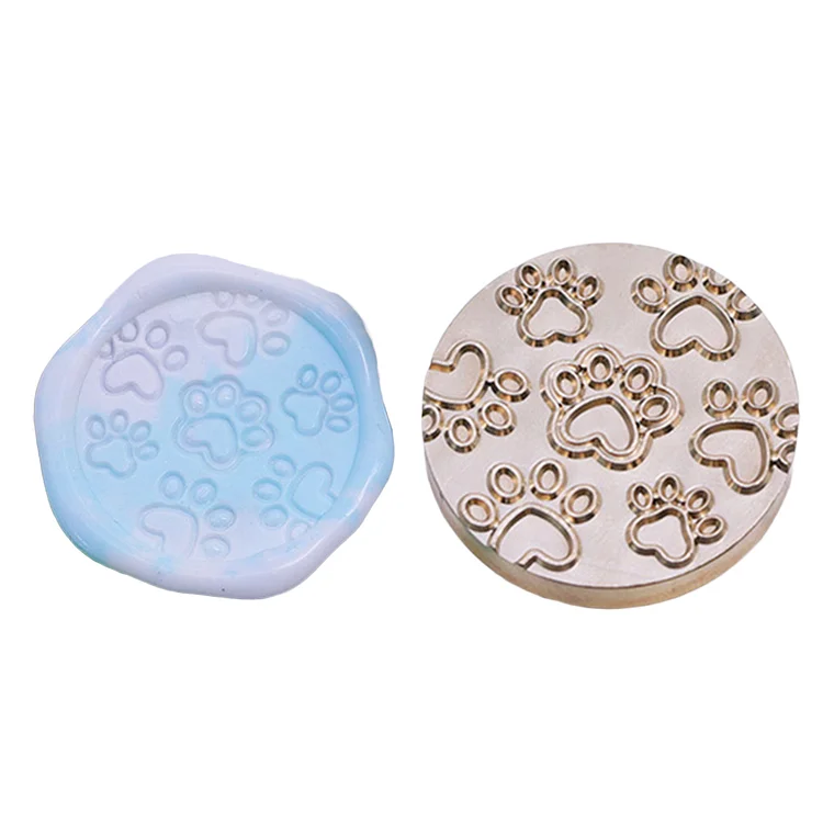 Diy Fire Lacquer Round Sealing Wax Stamp Head 25Mm gbfke
