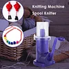 DIY Hand-operated Embellish-Knit Knitting Machine Spool Knitter Weave Tool