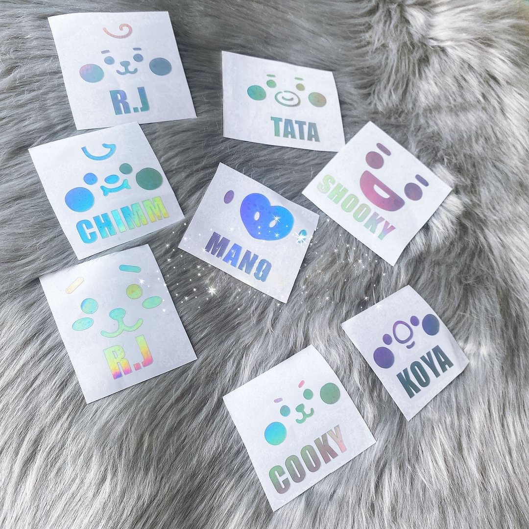 BT21 Emoji stickers