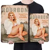 Pin Up Girls - Vintage Metal Signs - 20*30cm/30*40cm