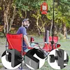 2pcs Table Lamp Cantilever Bracket Clamp Mini Lamp Holder Outdoor Camping Tools