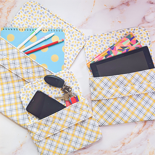 Handy Case Set Sewing Template + Instructions