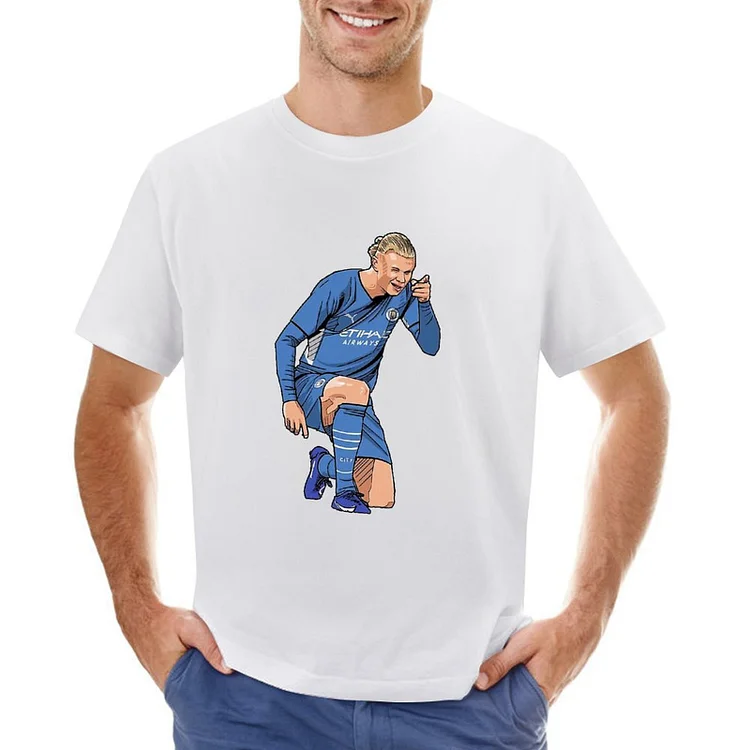 Erling Haaland Inspired Men's T-shirt