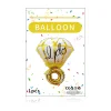 10PCS Diamond Rings Aluminum Film Balloons Proposal Engagement Party Decors