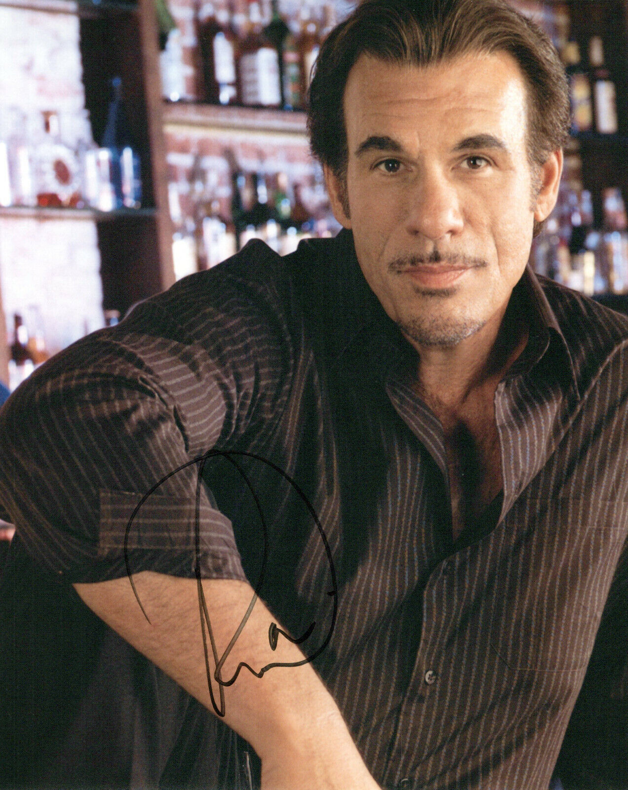 Robert Davi head shot autographed Photo Poster painting signed 8x10 #3