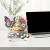 (US Only)2D Flat Easter Cake DIY Table Diamond Painting Ornament Kit (Cake Butterfly)