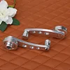 2pcs Aluminum Alloy Car Window Handle Winder Riser Replacement(Silver)