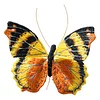 DIY Embroidered Butterfly Brooch Embroidery Butterfly Lapel Pin Clothes Decoration for Backpack Pants T-Shirt Jacket Bags Dress Jeans