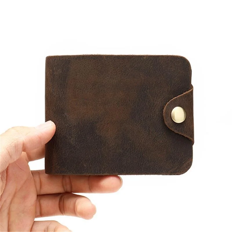 Durable Comfy Leather Casual Cash Cards Holder Wallets