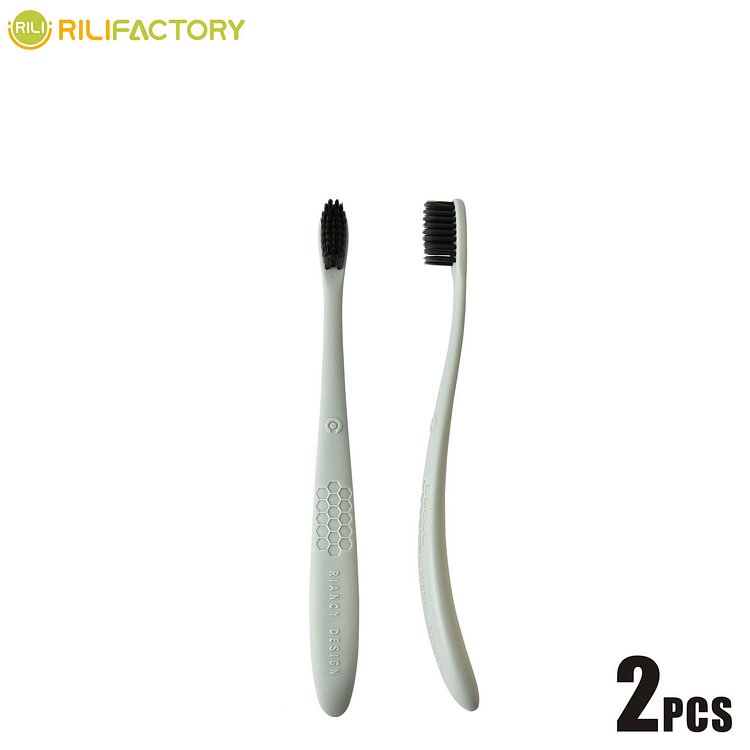 Honeycomb Bamboo Charcoal Toothbrush Set Rilifactory