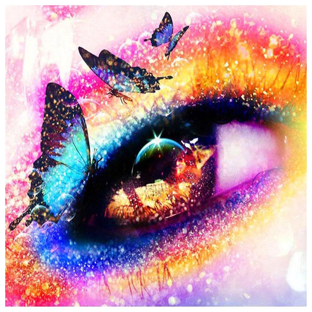 

30*30CM - Fantasy Eye - Round Drill Diamond Painting, 501 Original