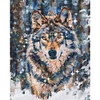 Wolf - 9CT Full Beaded Cross Stitch Kit(31x40cm)