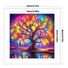 Tree - 14CT Counted Cross Stitch - 40*40cm - Natural