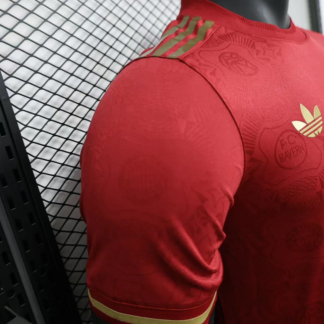 25/26 Bayern Munchen Anniversary Edition Player Version Men Football T-Shirt 