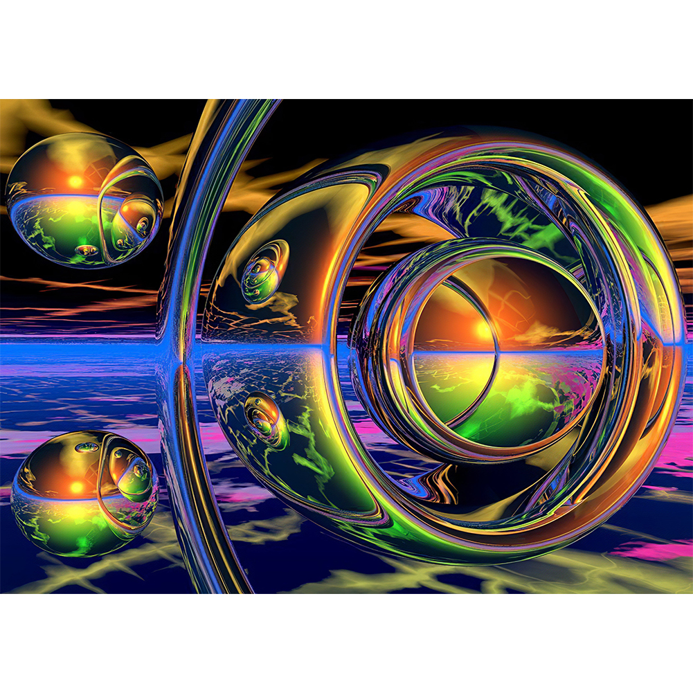 

Streamer Ball - Round Drill Diamond Painting - 40*30CM, 501 Original