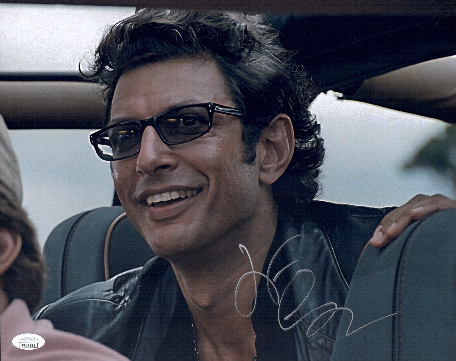 JEFF GOLDBLUM Hand Signed JURASSIC PARK 11X14 Photo Poster painting In Person Autograph JSA COA