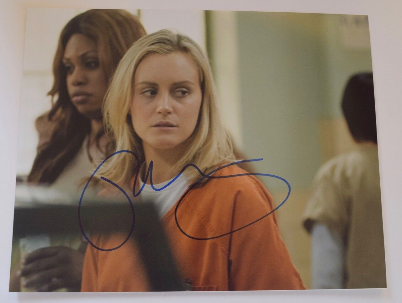 Taylor Schilling Signed Autographed 11x14 Photo Poster painting Orange is the New Black COA VD