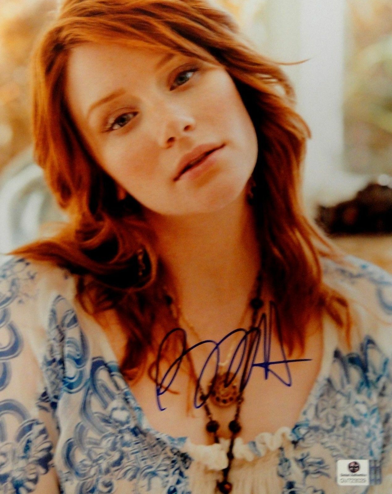 Bryce Dallas Howard Hand Signed Autograph 8x10 Photo Poster painting Sexy Twilight GA723029