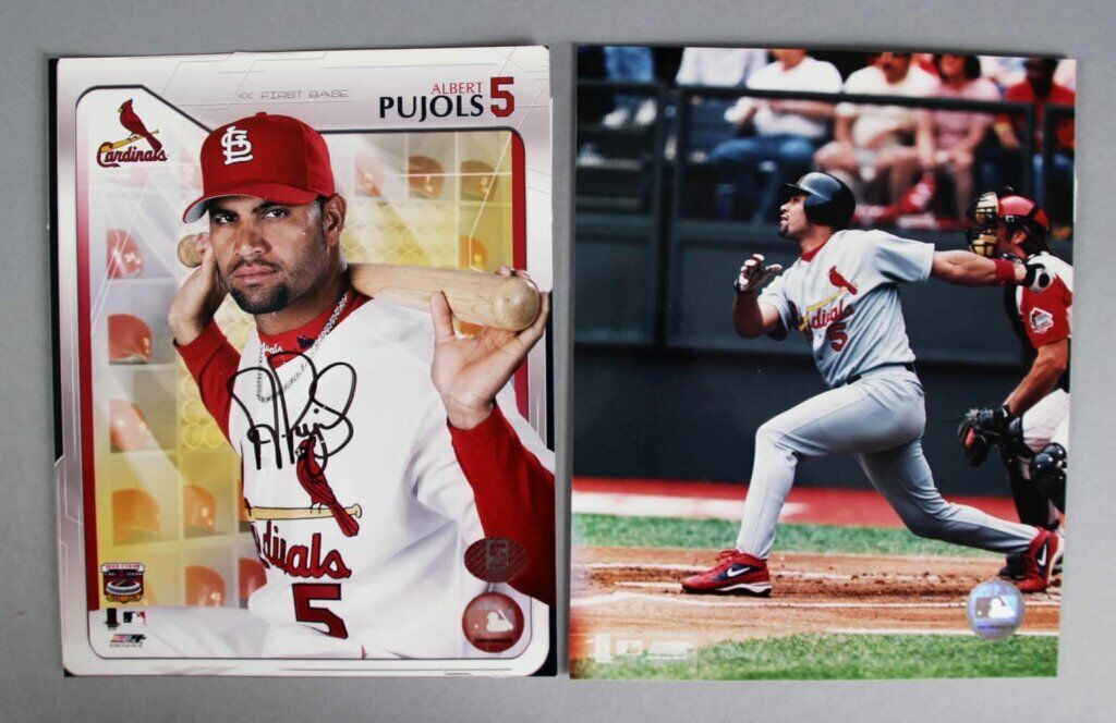 Albert Pujols Signed Photo Poster painting Cardinals - Pujols COA