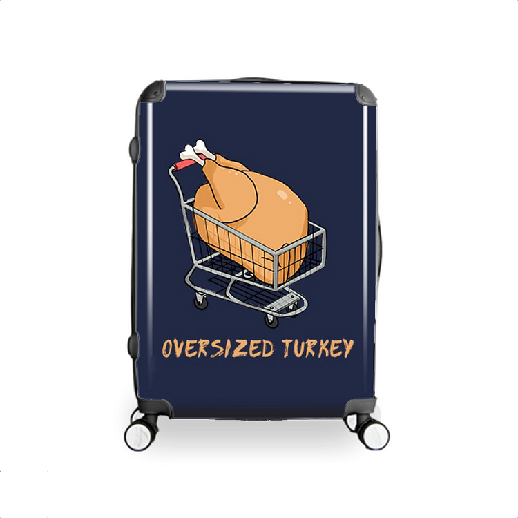 Bought An Oversized Turkey, Thanksgiving Hardside Luggage
