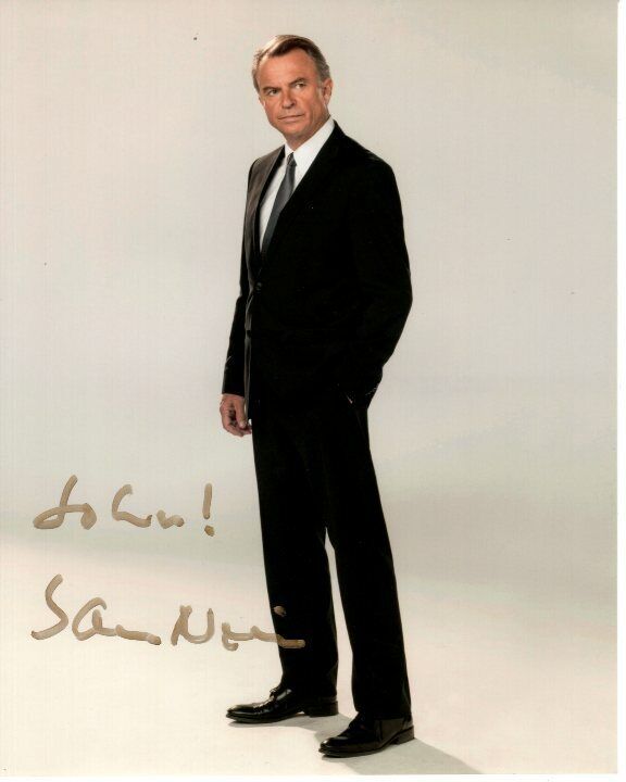 SAM NEILL Autographed Signed ALCATRAZ EMERSON HAUSER Photo Poster paintinggraph - To John