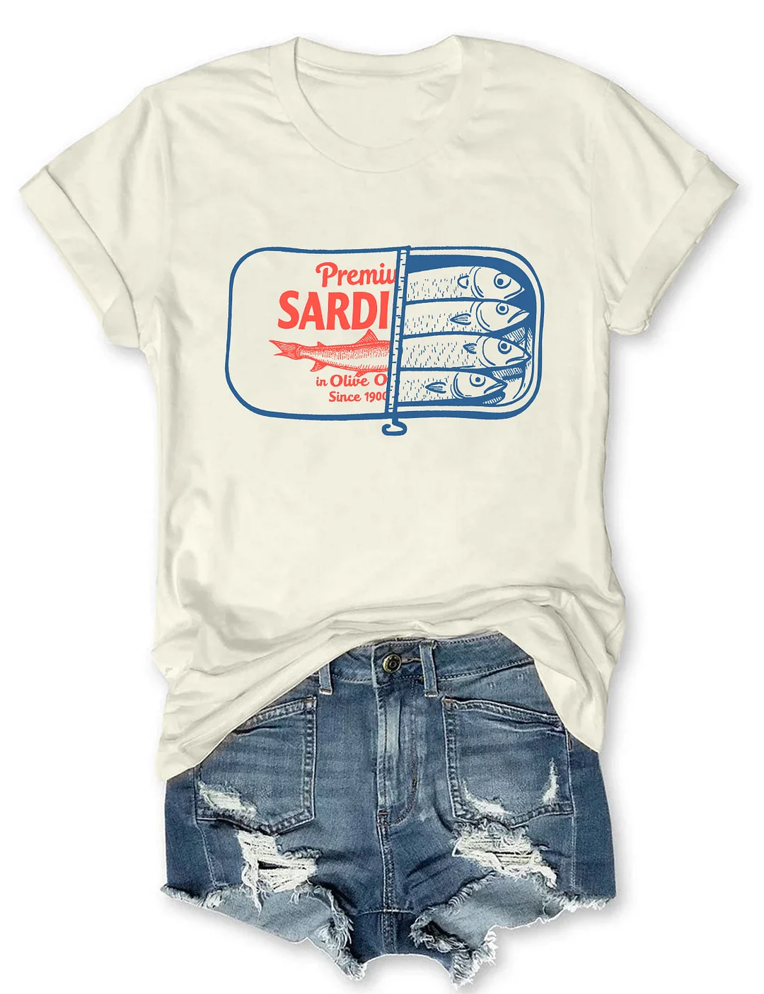 Vintage Sardines T-Shirt T-shirt