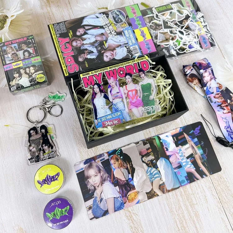 Kpop Mixtape - Aespa, Kpop Merch for Kpop fans, Gift for MY Sticker for  Sale by wtshop