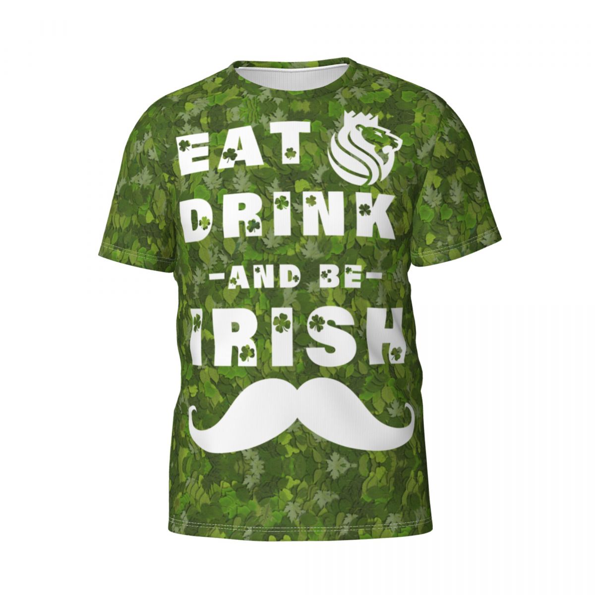 Sacramento Kings St. Patrick's Day Eat Drink And Be Irish Men's T-Shirt