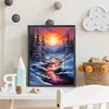 Diamond Painting-DIY Full Round Drill Snow Scenery