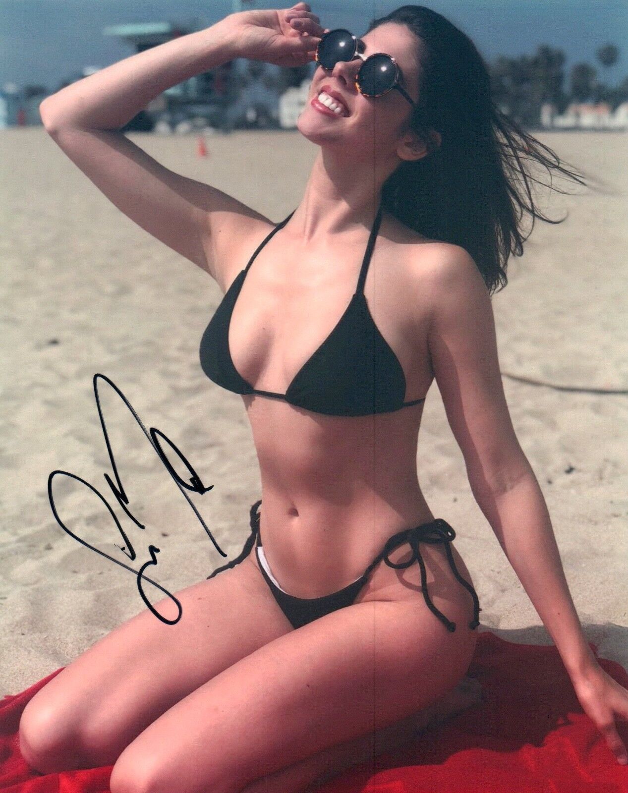 Sierra Nowak Signed Autographed 8x10 Photo Poster painting Hot Sexy Model COA