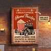Movie theater popcorn Metal Signs Custom Name