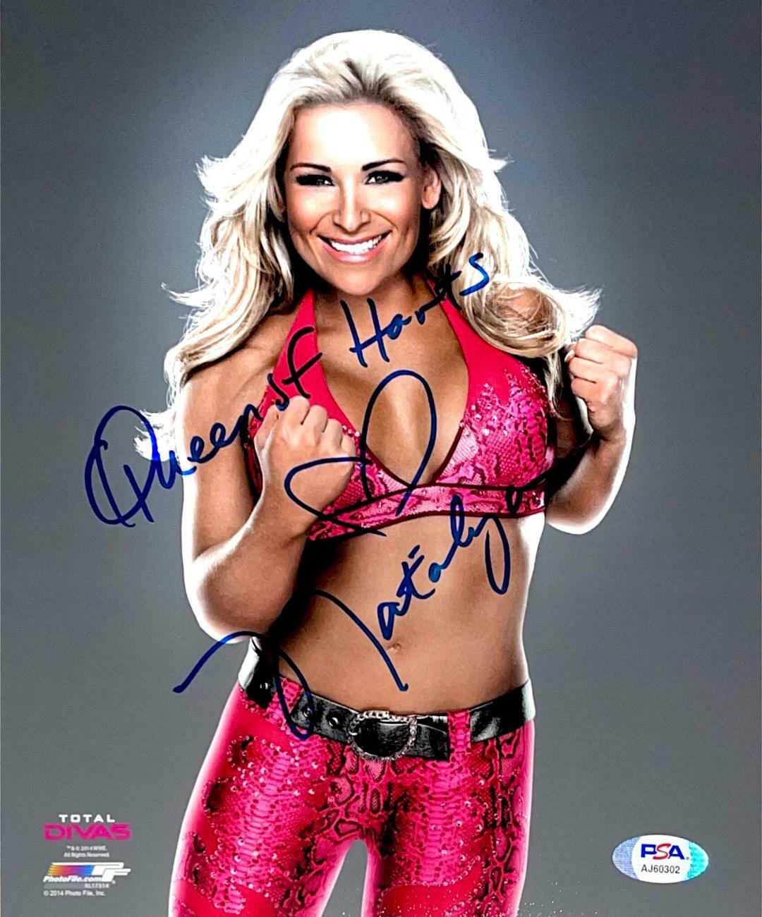 WWE NATALYA HAND SIGNED AUTOGRAPHED 8X10 Photo Poster painting WITH PROOF AND PSA DNA COA 8