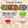 8pcs DIY Diamond Painting Coaster Kit - Pumpkin