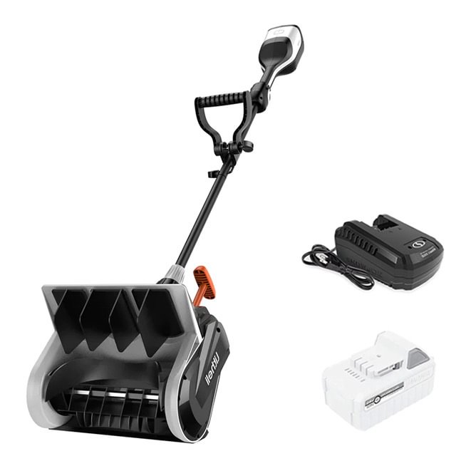 💝Thanksgiving limited time clearance，Buy 1 Get 1 Free 💥Snow Joe 24V Cordless Rechargeable 11" Snow Thrower & Cover