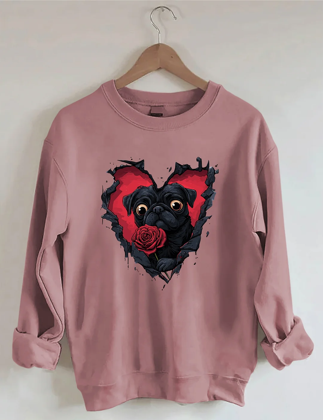 Dog Lover Valentine Sweatshirt
