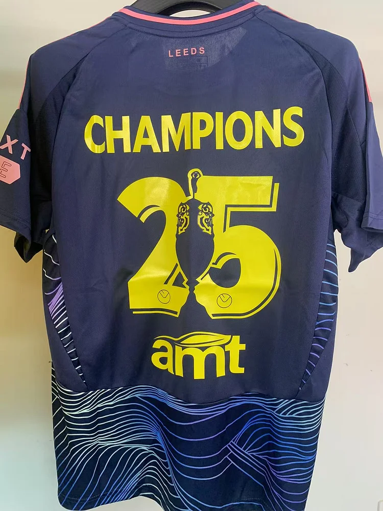 2024/25 Leeds United second away EFL Chempions No. 25 championship jersey