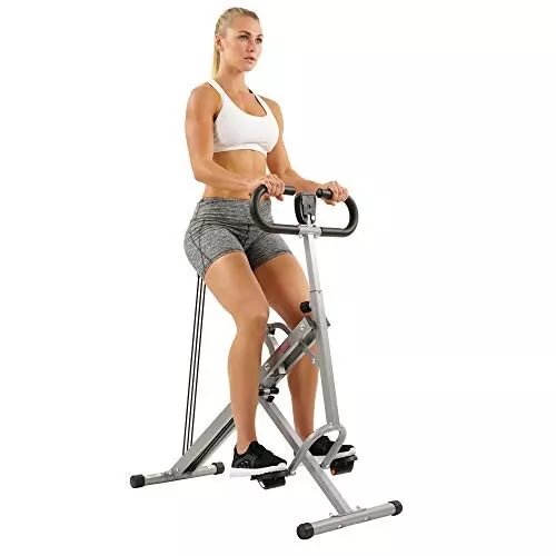 pornhint Pornhint Sunny Health & Fitness Squat Assist Row-N-Ride Trainer for Glutes Workout New